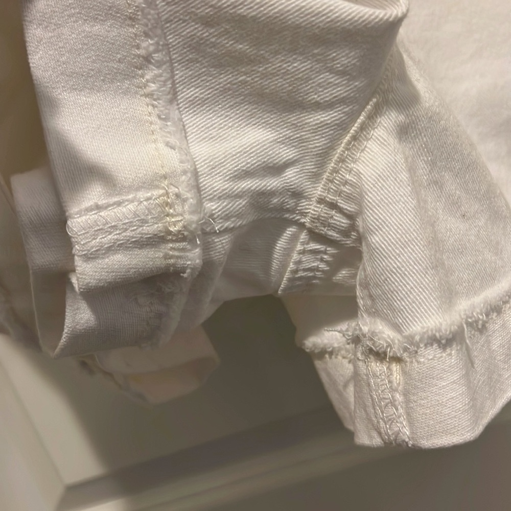 Wallflower White Short Overalls Size L - Picture 10 of 16